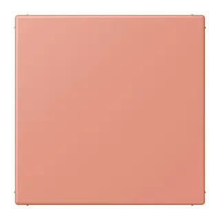 Jung Blind-Abdeckung (gerastet), Thermoplast lackiert, Serie LS, l'ocre rouge moyen LC994B233