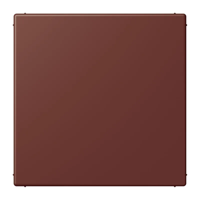 Jung Blind-Abdeckung (gerastet), Thermoplast lackiert, Serie LS, terre sienne br?lée 31 LC994B235