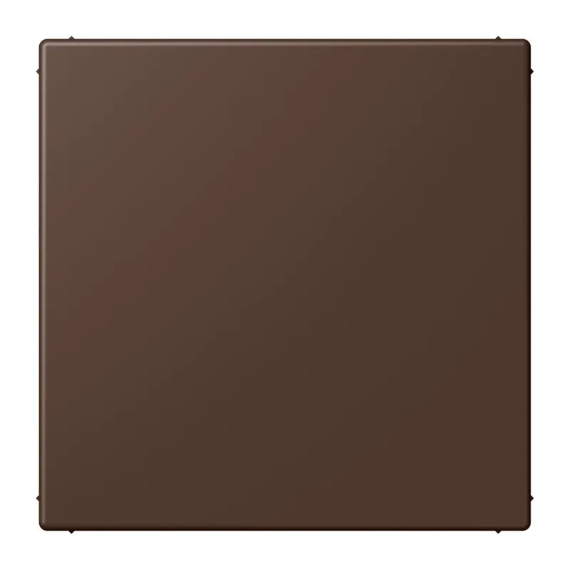 Jung Blind-Abdeckung (gerastet), Thermoplast lackiert, Serie LS, terre d'ombre br?lée 31 LC994B239
