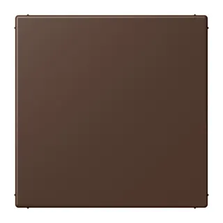 Jung Blind-Abdeckung (gerastet), Thermoplast lackiert, Serie LS, terre d'ombre br?lée 31 LC994B239