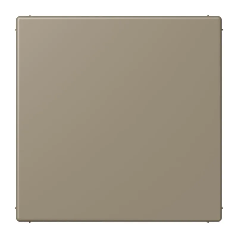 Jung Blind-Abdeckung (gerastet), Thermoplast lackiert, Serie LS, ombre naturelle moyenne LC994B242