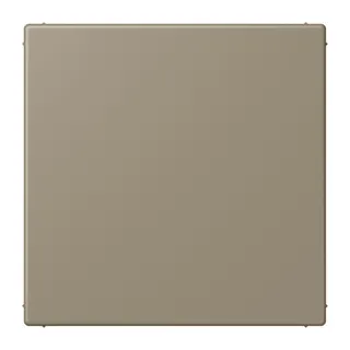 Jung Blind-Abdeckung (gerastet), Thermoplast lackiert, Serie LS, ombre naturelle moyenne LC994B242