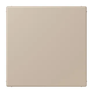 Jung Blind-Abdeckung (gerastet), Thermoplast lackiert, Serie LS, ombre naturelle claire LC994B243