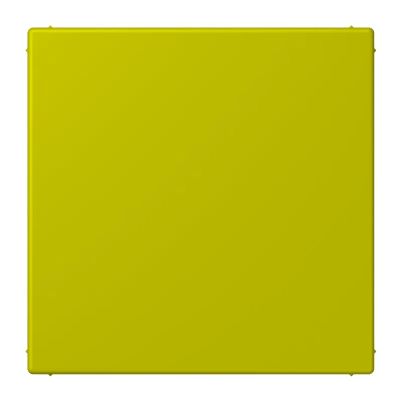 Jung Blind-Abdeckung (gerastet), Thermoplast lackiert, Serie LS, vert olive vif LC994B249