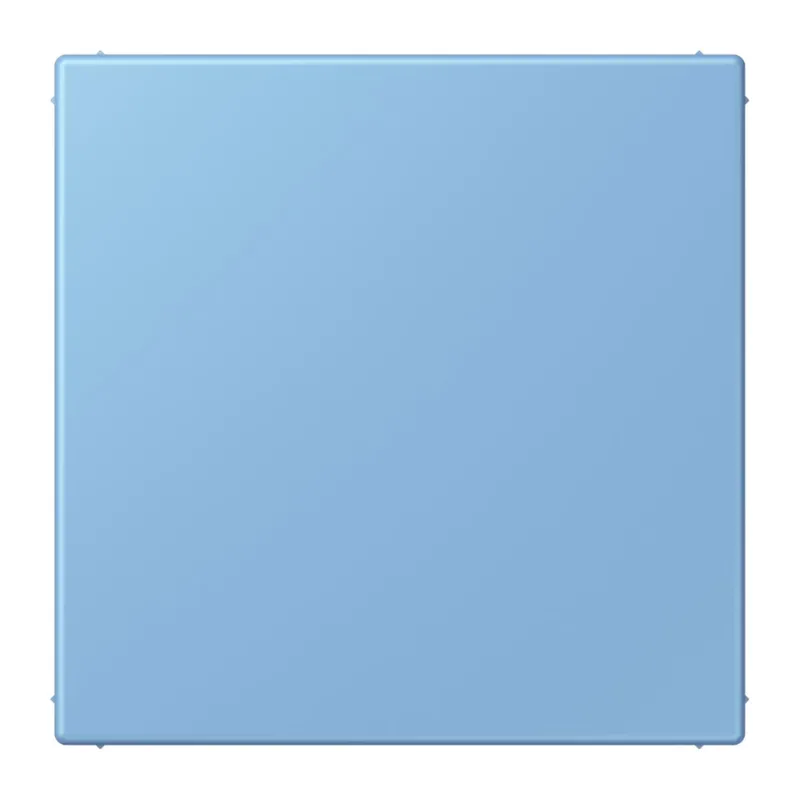Jung Blind-Abdeckung (gerastet), Thermoplast lackiert, Serie LS, bleu céruléen 59 LC994B256