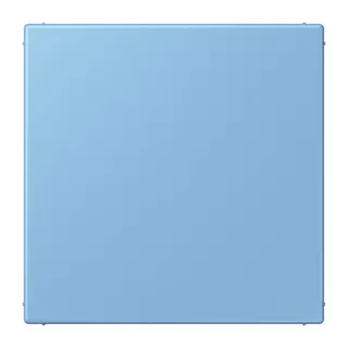 Jung Blind-Abdeckung (gerastet), Thermoplast lackiert, Serie LS, bleu céruléen 59 LC994B256