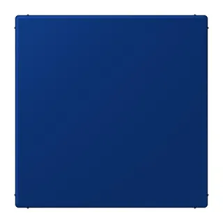 Jung Blind-Abdeckung (gerastet), Thermoplast lackiert, Serie LS, bleu outremer foncé LC994B261