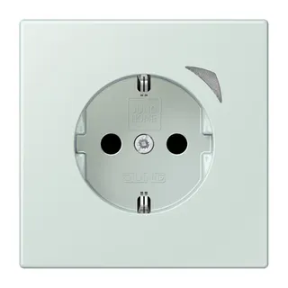 Jung HOME SCHUKO® Steckdose, 16 A 250 V ~, Schraubklemmen, mit Funktionsanzeige, SAFETY+, Thermoplast lackiert BTLC1521S215