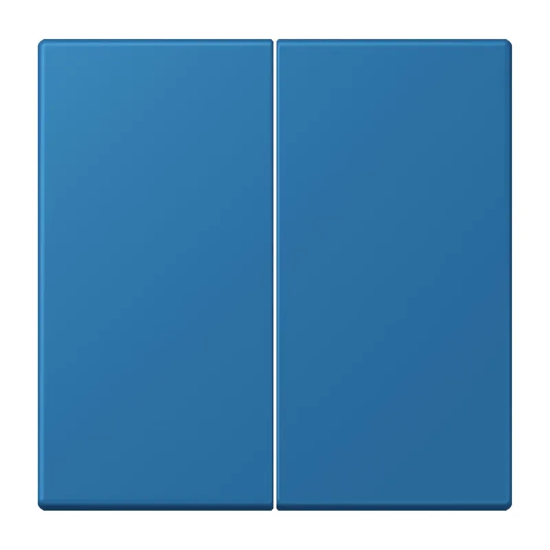Jung LB-Management Taster 2fach, Duroplast lackiert, Serie LS, bleu céruléen 31 LC1702211