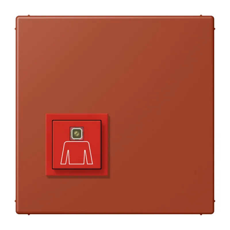 Jung Notrufsystem Ruftaster, Serie LS, l'ocre rouge NRSLC0834RT232