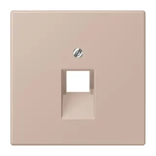 Jung Abdeckung für IAE/UAE-Anschlussdosen 1 x 8-polig, Thermoplast lackiert, Serie LS, ombre br?lée claire LC969-1UA240