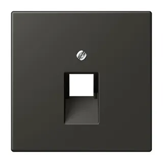 Jung Abdeckung für IAE/UAE-Anschlussdosen 1 x 8-polig, Thermoplast lackiert, Serie LS, ombre naturelle 59 LC969-1UA259