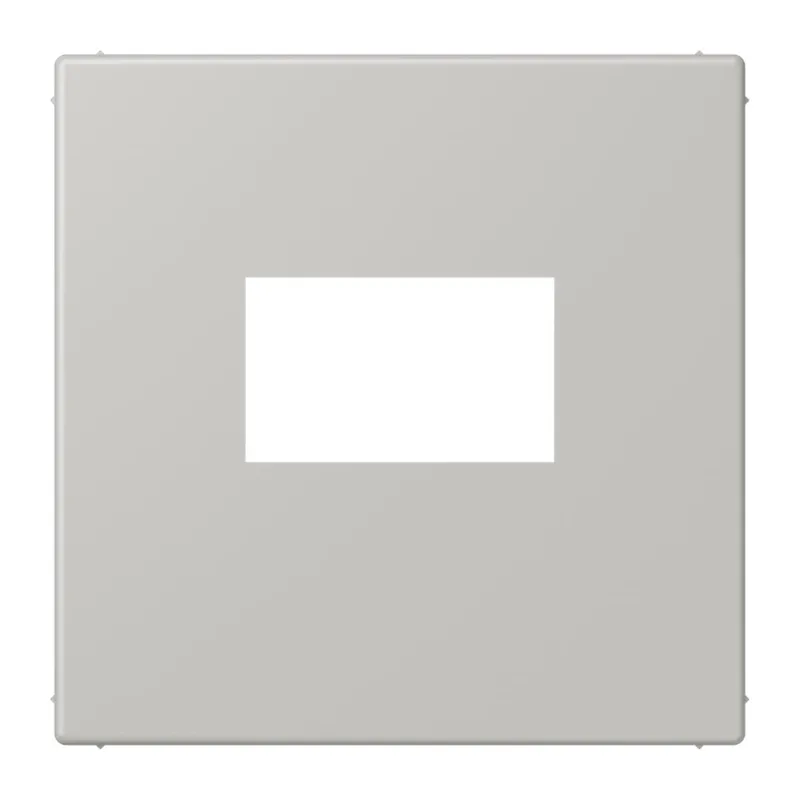 Jung Abdeckung für USB-Ladegerät, (gerastet), Serie LS, gris clair 31 LC1969USB205