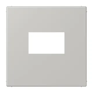 Jung Abdeckung für USB-Ladegerät, (gerastet), Serie LS, gris clair 31 LC1969USB205