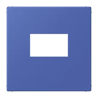 Jung Abdeckung für USB-Ladegerät, (gerastet), Serie LS, bleu outremer 31 LC1969USB206