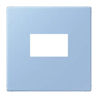 Jung Abdeckung für USB-Ladegerät, (gerastet), Serie LS, outremer moyen LC1969USB207