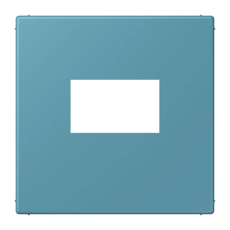 Jung Abdeckung für USB-Ladegerät, (gerastet), Serie LS, céruléen vif LC1969USB212