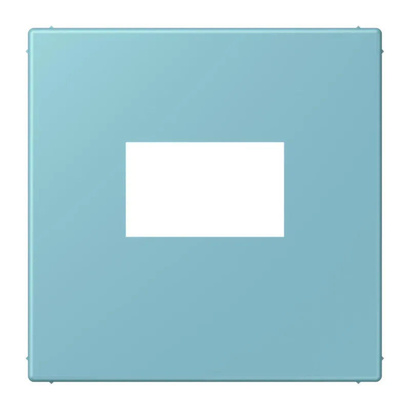 Jung Abdeckung für USB-Ladegerät, (gerastet), Serie LS, céruléen moyen LC1969USB213
