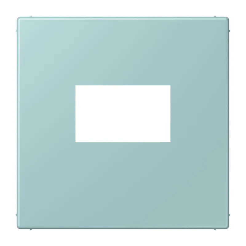 Jung Abdeckung für USB-Ladegerät, (gerastet), Serie LS, céruléen clair LC1969USB214