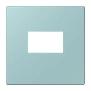 Jung Abdeckung für USB-Ladegerät, (gerastet), Serie LS, céruléen clair LC1969USB214