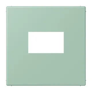 Jung Abdeckung für USB-Ladegerät, (gerastet), Serie LS, vert anglais clair LC1969USB217
