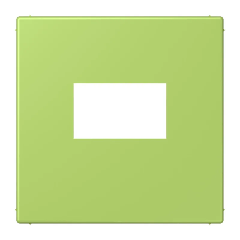 Jung Abdeckung für USB-Ladegerät, (gerastet), Serie LS, vert clair LC1969USB221