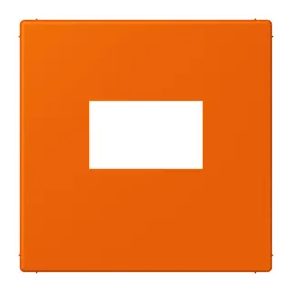 Jung Abdeckung für USB-Ladegerät, (gerastet), Serie LS, orange LC1969USB224