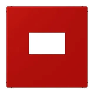 Jung Abdeckung für USB-Ladegerät, (gerastet), Serie LS, rouge vermillon 31 LC1969USB227