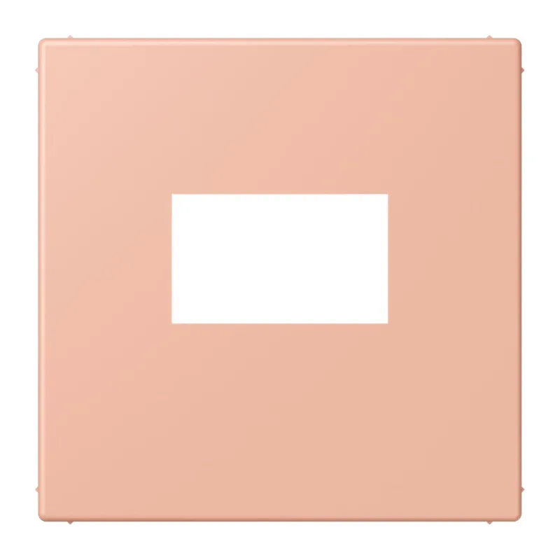 Jung Abdeckung für USB-Ladegerät, (gerastet), Serie LS, rose clair LC1969USB231