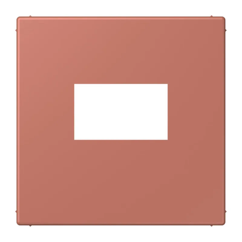 Jung Abdeckung für USB-Ladegerät, (gerastet), Serie LS, terre sienne brique LC1969USB236