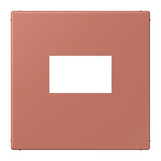 Jung Abdeckung für USB-Ladegerät, (gerastet), Serie LS, terre sienne brique LC1969USB236