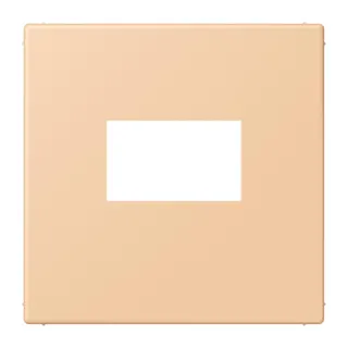 Jung Abdeckung für USB-Ladegerät, (gerastet), Serie LS, terre sienne claire 31 LC1969USB237