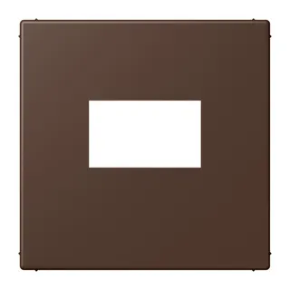 Jung Abdeckung für USB-Ladegerät, (gerastet), Serie LS, terre d'ombre br?lée 31 LC1969USB239