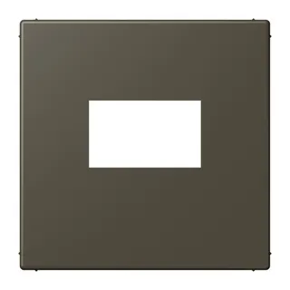 Jung Abdeckung für USB-Ladegerät, (gerastet), Serie LS, ombre naturelle 31 LC1969USB241