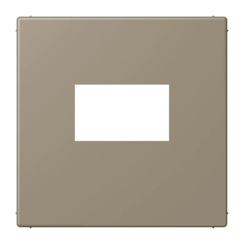 Jung Abdeckung für USB-Ladegerät, (gerastet), Serie LS, ombre naturelle moyenne LC1969USB242