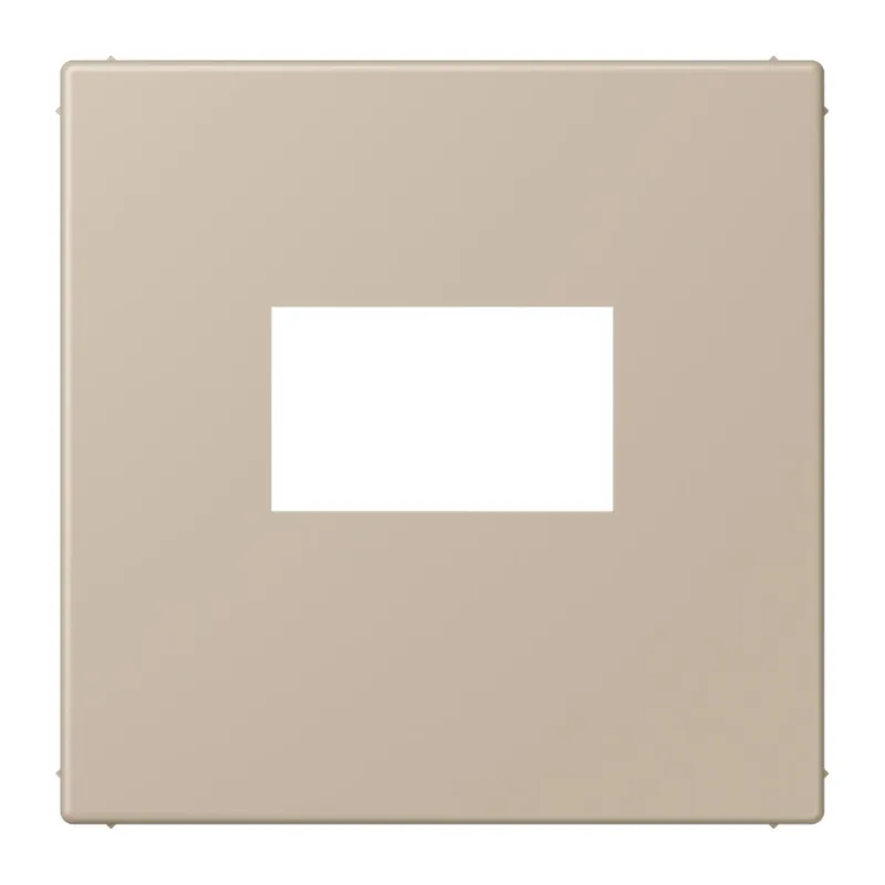 Jung Abdeckung für USB-Ladegerät, (gerastet), Serie LS, ombre naturelle claire LC1969USB243