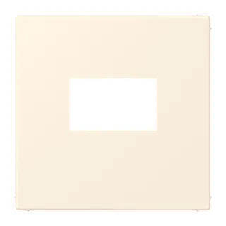 Jung Abdeckung für USB-Ladegerät, (gerastet), Serie LS, blanc ivoire LC1969USB245
