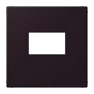 Jung Abdeckung für USB-Ladegerät, (gerastet), Serie LS, noir d'ivoire LC1969USB248