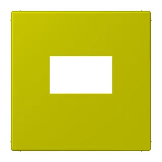 Jung Abdeckung für USB-Ladegerät, (gerastet), Serie LS, vert olive vif LC1969USB249