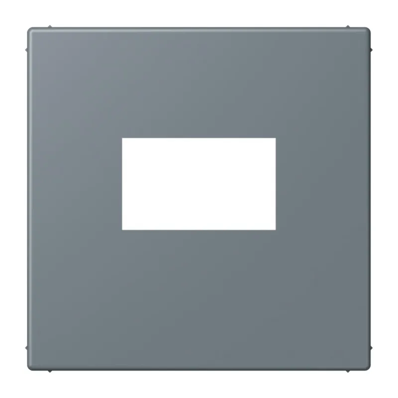 Jung Abdeckung für USB-Ladegerät, (gerastet), Serie LS, gris 59 LC1969USB251