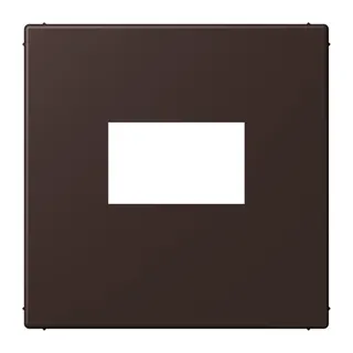 Jung Abdeckung für USB-Ladegerät, (gerastet), Serie LS, terre d?ombre br?lée 59 LC1969USB252