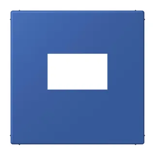Jung Abdeckung für USB-Ladegerät, (gerastet), Serie LS, bleu outremer 59 LC1969USB253