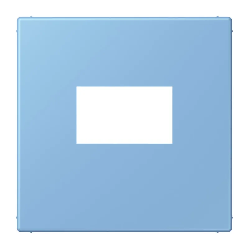 Jung Abdeckung für USB-Ladegerät, (gerastet), Serie LS, bleu céruléen 59 LC1969USB256