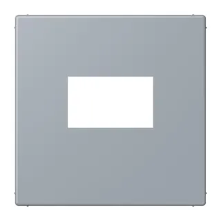Jung Abdeckung für USB-Ladegerät, (gerastet), Serie LS, gris clair 59 LC1969USB257