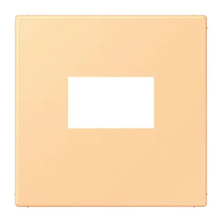 Jung Abdeckung für USB-Ladegerät, (gerastet), Serie LS, terre sienne claire 59 LC1969USB258