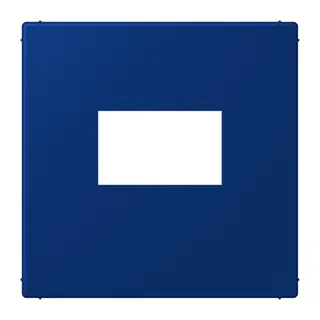 Jung Abdeckung für USB-Ladegerät, (gerastet), Serie LS, bleu outremer foncé LC1969USB261