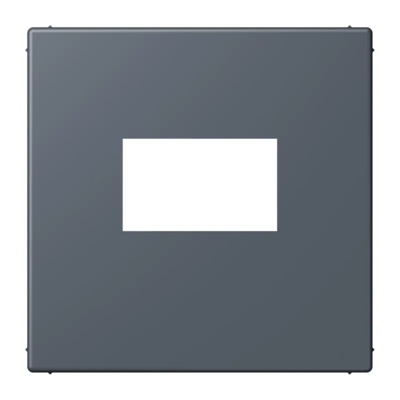 Jung Abdeckung für USB-Ladegerät, (gerastet), Serie LS, gris fonce 59 LC1969USB262