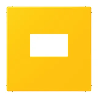 Jung Abdeckung für USB-Ladegerät, (gerastet), Serie LS, le jaune vif LC1969USB263