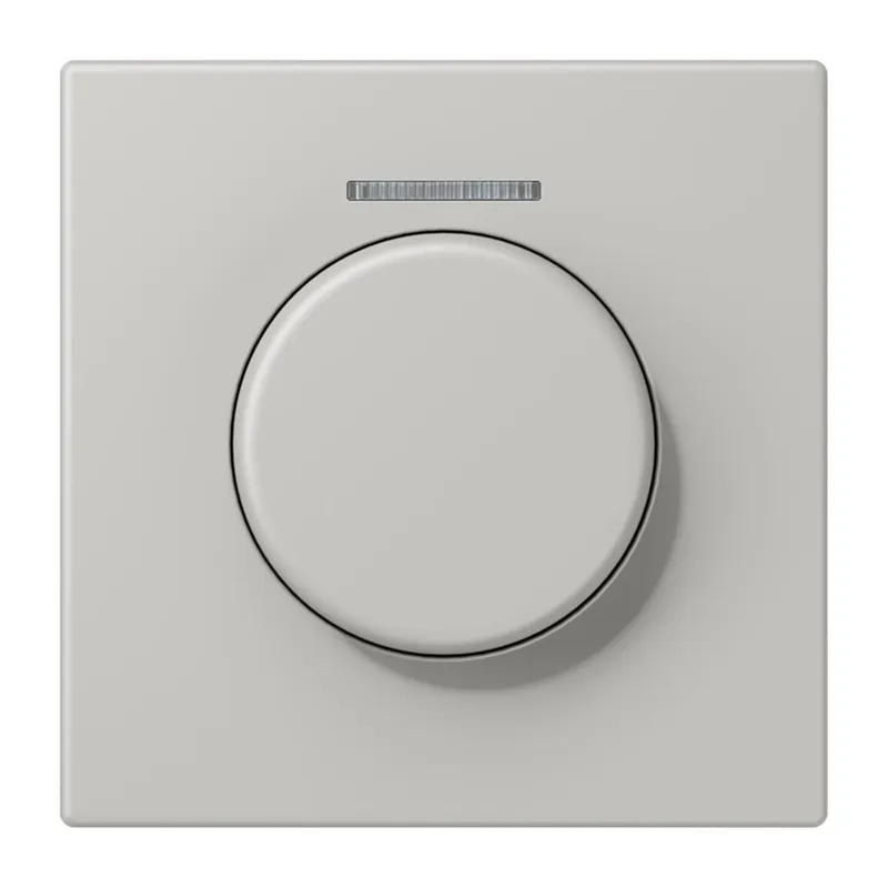Jung Abdeckung mit Lichtleiter für KNX Drehsensor, Serie LS, gris clair 31 LC1940KO5205