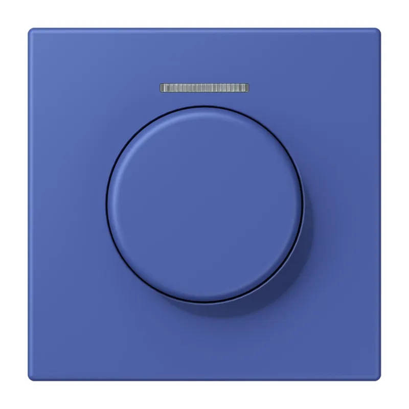 Jung Abdeckung mit Lichtleiter für KNX Drehsensor, Serie LS, bleu outremer 31 LC1940KO5206